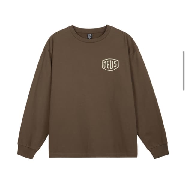 데우스 롱슬리브 브라운 S