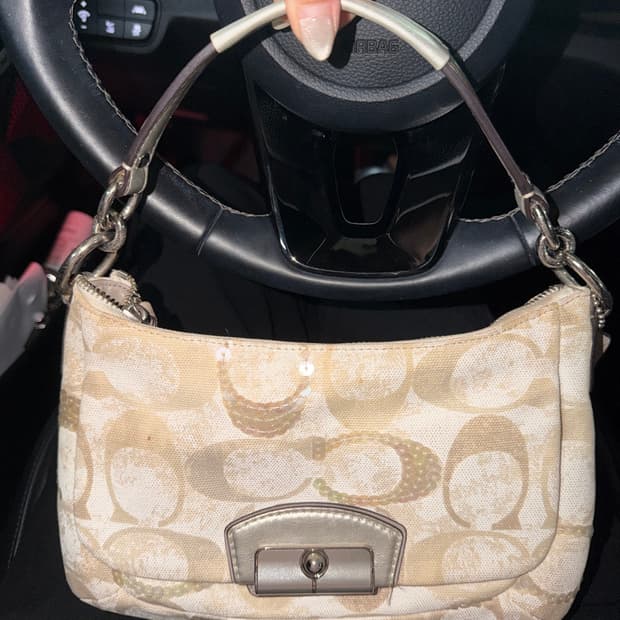 00‘s Kristin Sequin Hobo Bag 
