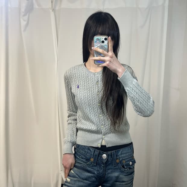 Polo Ralph Lauren cable knit cardigan
