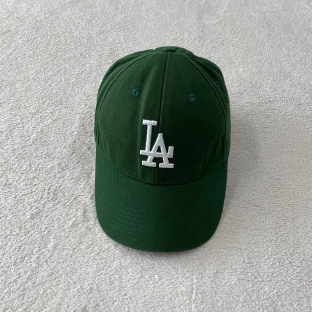 MLB 모자 LA 그린 볼캡