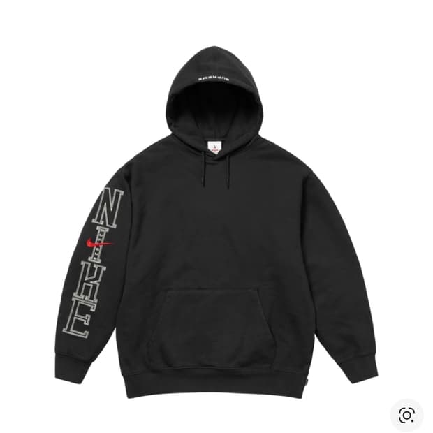 [새상품]슈프림 나이키 후드 스웨트셔츠 M