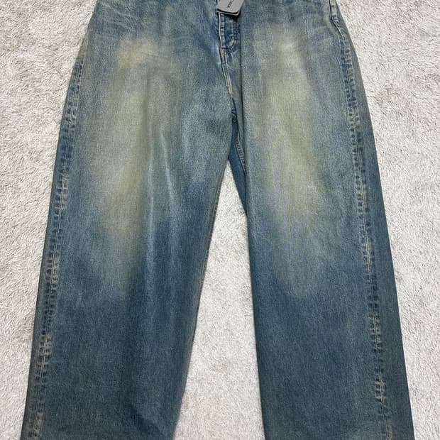 [M] 발렌시아가 코티드 라지배기 팬츠