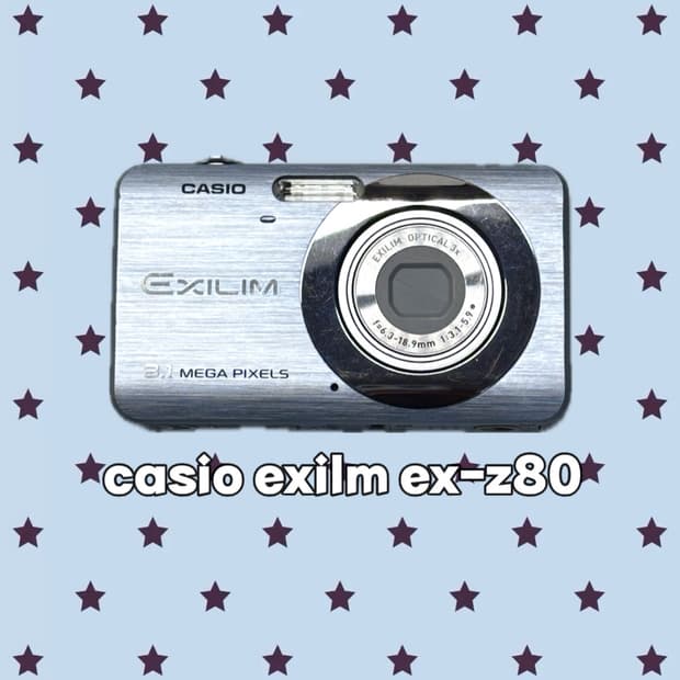 (카리나,최예나,츄)카시오 엑슬림 EX-Z80 스카이블루💙☁️