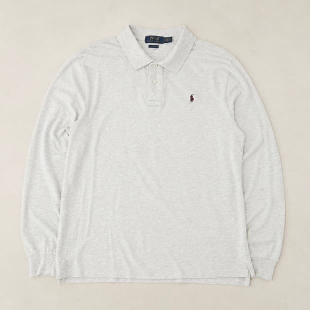 Polo 폴로 화이트 롱 슬리브