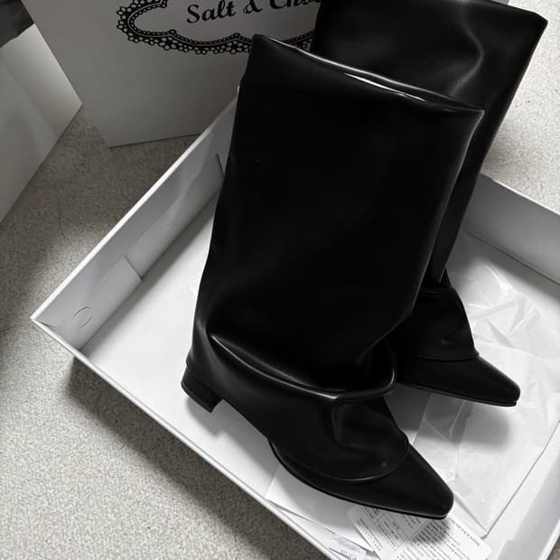 하프 부츠 솔트앤초콜릿