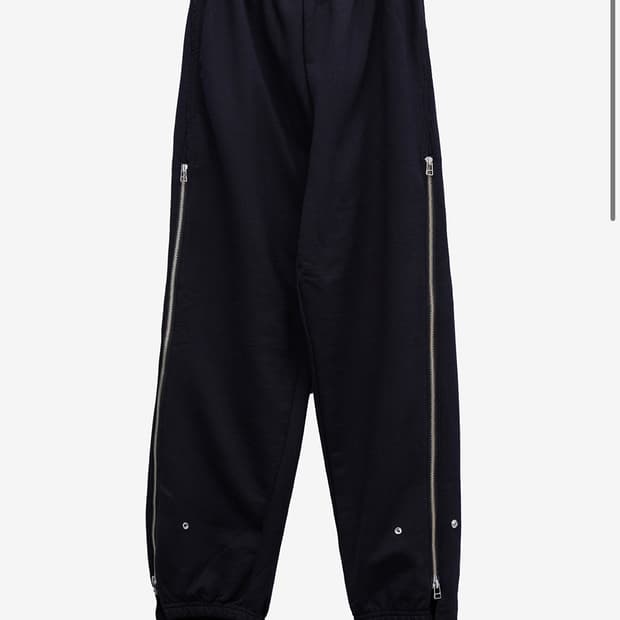 올드파크 집 배기 스웻 팬츠