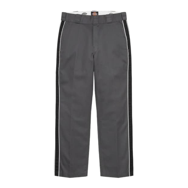 슈프림 X 디키즈 스트라이프 874 워크 팬츠 차콜 supreme