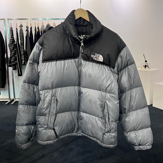 [95] 노스페이스 눕시 700 패딩 그레이