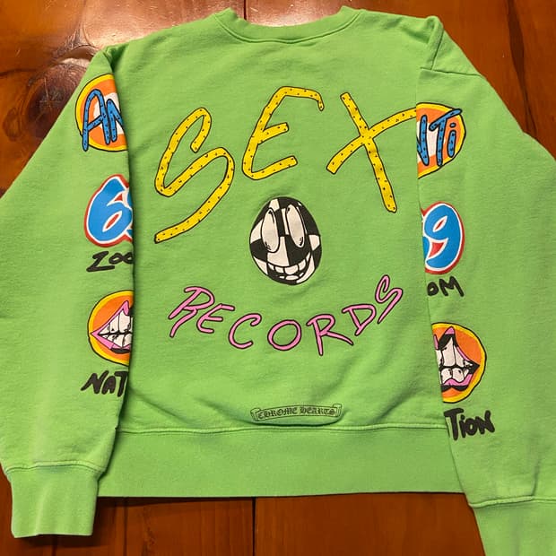 크롬하츠 매티보이 맨투맨 사이즈 m