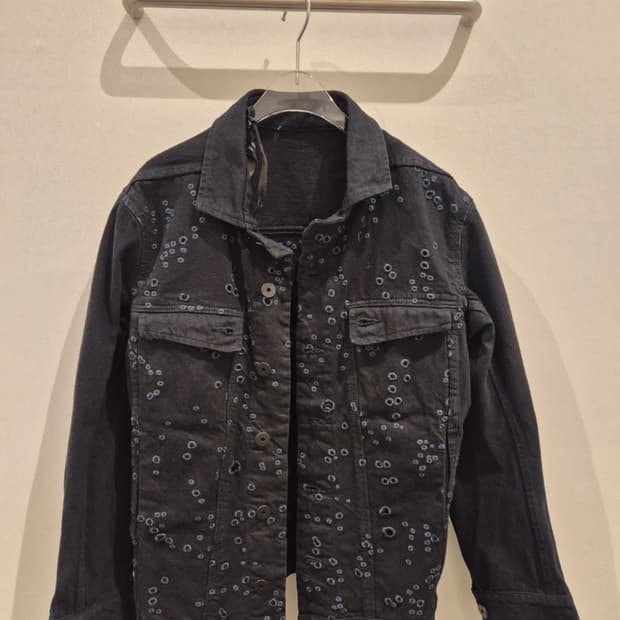 보리스비잔사베리 11 블랙 데님 자켓