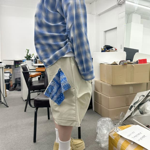 [1] 논노드 알파인 카펜터 쇼츠 베이지