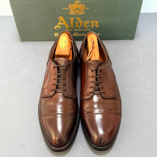 [10D] 알든 2160 컬러 8 코도반 스트레이트 팁 더비 