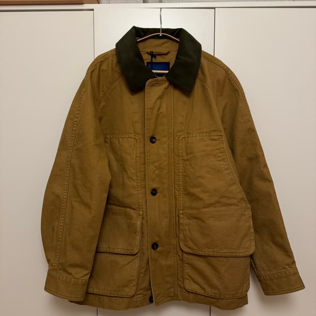 헨리코튼 x 도큐먼트 코튼 캔버스 필드 자켓 105 XL