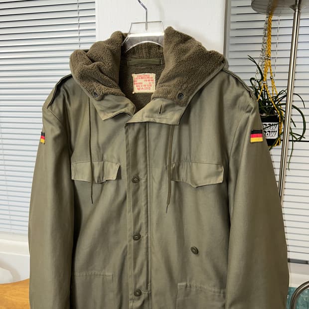 밀리터리 독일군 스노클 파카 야상 