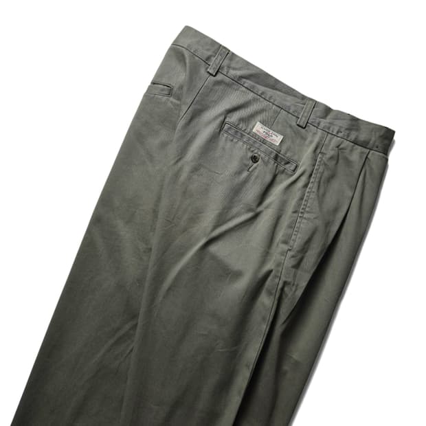[30x34] 폴로 랄프로렌 00s 투턱 치노팬츠 라이트카키