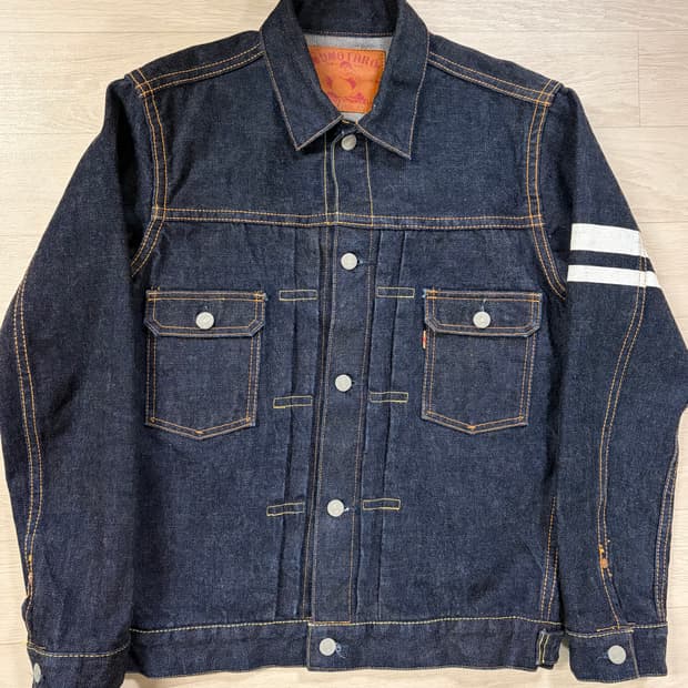 모모타로진 2세대 데님자켓 38사이즈