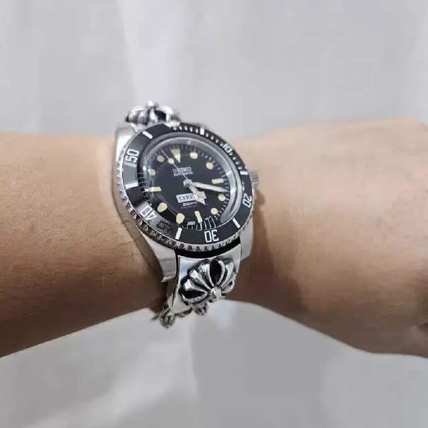 프리미엄  실버 20mm 범용 시계 스트랩