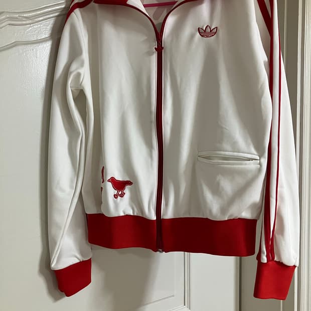 아디다스 도쿄 흰빨 져지 S