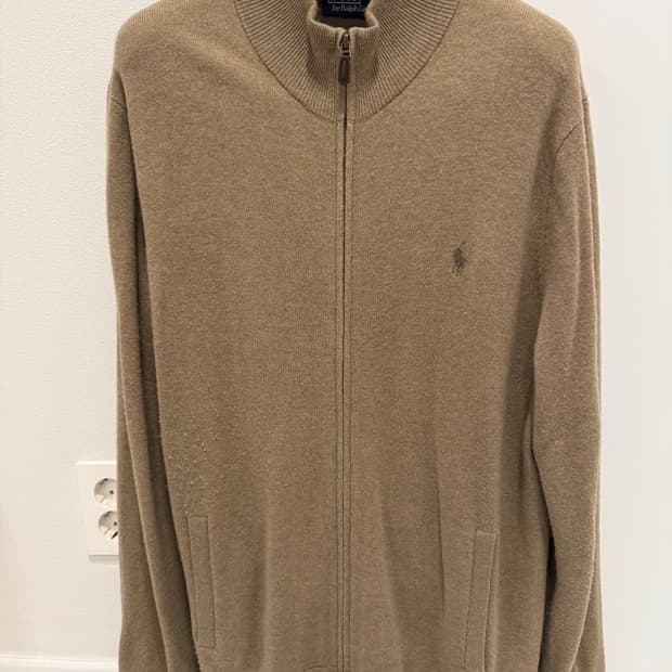 폴로 랄프로렌 울 풀집업