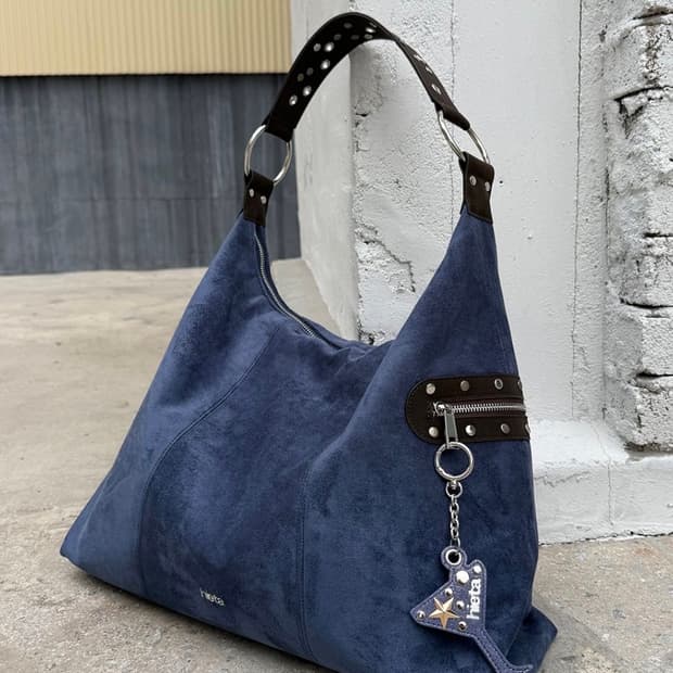 히에타 carrie bag 캐리백 블루