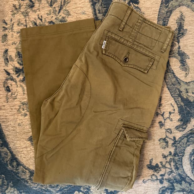 levi.s 카고팬츠 화이트탭