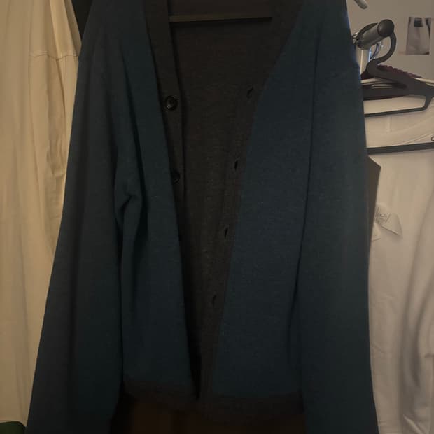 꼼데가르송 셔츠 가디건