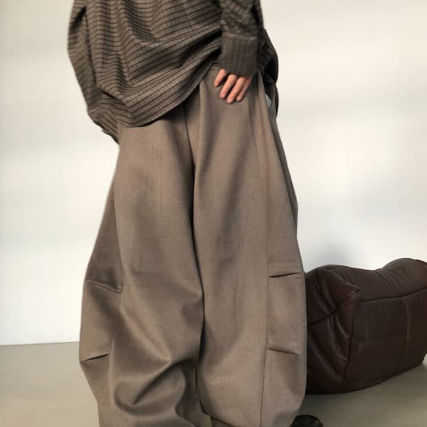 뉴치프시크 시티 베럴 레그 팬츠 블랙