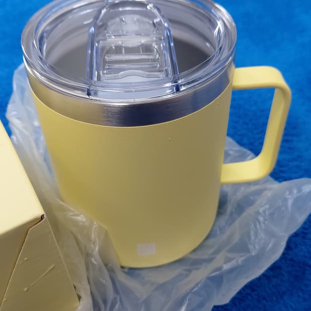 유니클로/ 한정판 머그컵 레몬/ 프리