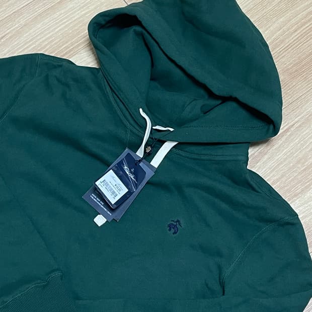 브룩스 브라더스 후드티 다크그린