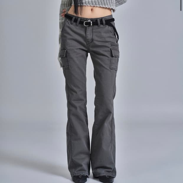 애즈온MINUTES CARGO PANTS / CHARCOAL