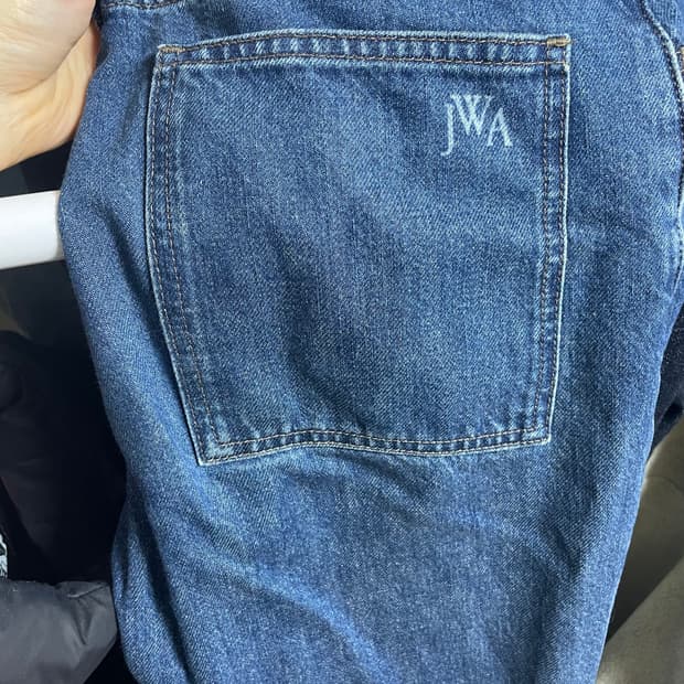 유니클로 jwa 스트레이트진 64블루 29사이즈