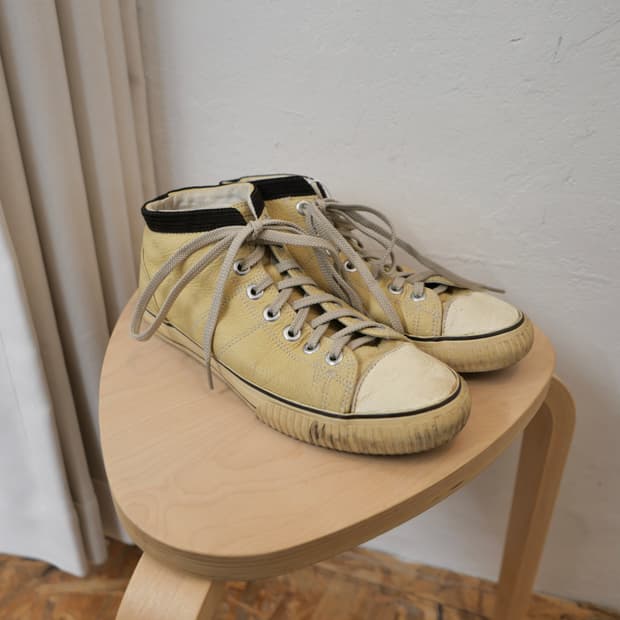 비즈빔 레더 스니커즈