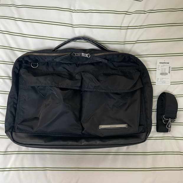 로우로우 시티워커 pro 브리프케이스 블랙