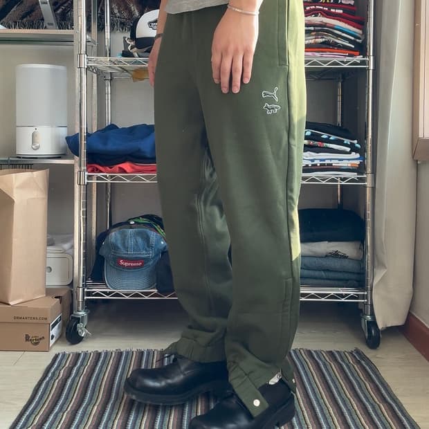 퓨마 x 메종키츠네 스웻 팬츠