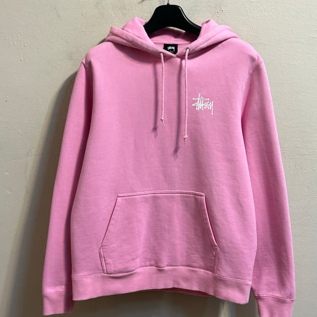 스투시 로고 후드티