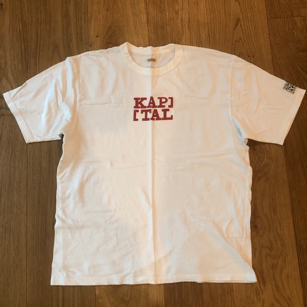 Kapital Rookie Crewneck T-Shirt Red