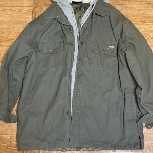 빈티지 디키즈 Dickies 후드 레이어드 자켓