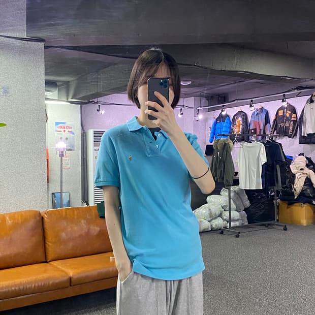 폴로 랄프로렌 블루 피케티 B1301