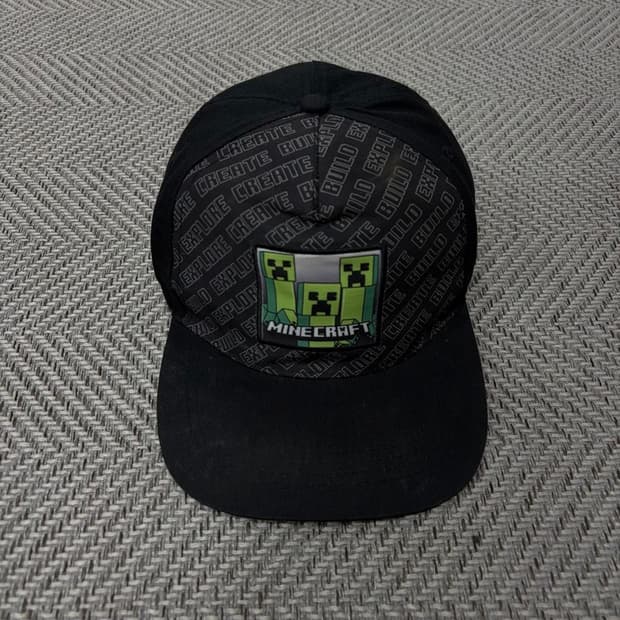 마인크래프트 크리퍼 캡 모자 v1458