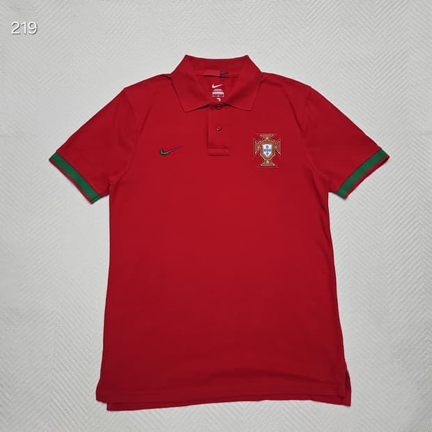 나이키 포르투갈 국대 반팔 카라티 (95/M)
