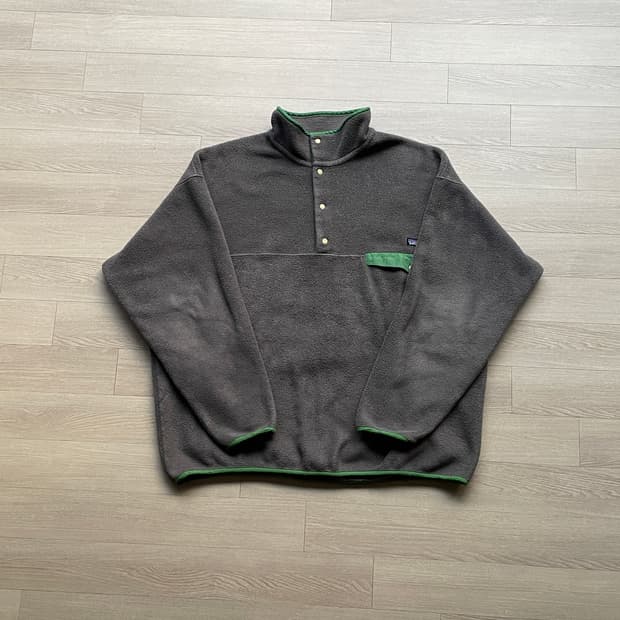 파타고니아 신칠라 그레이 그린 rare patagonia 빈티지