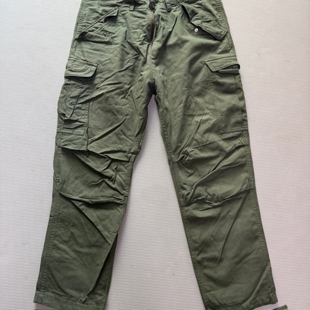프리즘웍스 올리브 카고팬츠 M