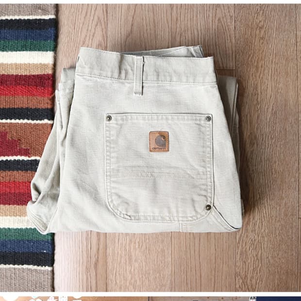 미국판 00S carhartt 칼하트 더블니 팬츠

35-36