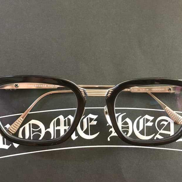 크롬하츠 오버포크 블랙실버