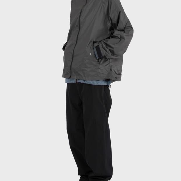 민즈와일 아이스터치 오버랩 자켓 차콜(져지+바람막이 105사이즈감)