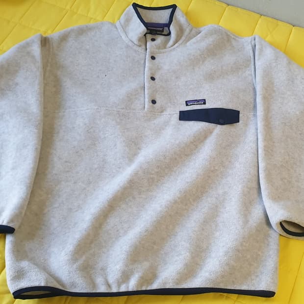 파타고니아 헤비웨이트 신칠라 풀오버 오트밀  L 
