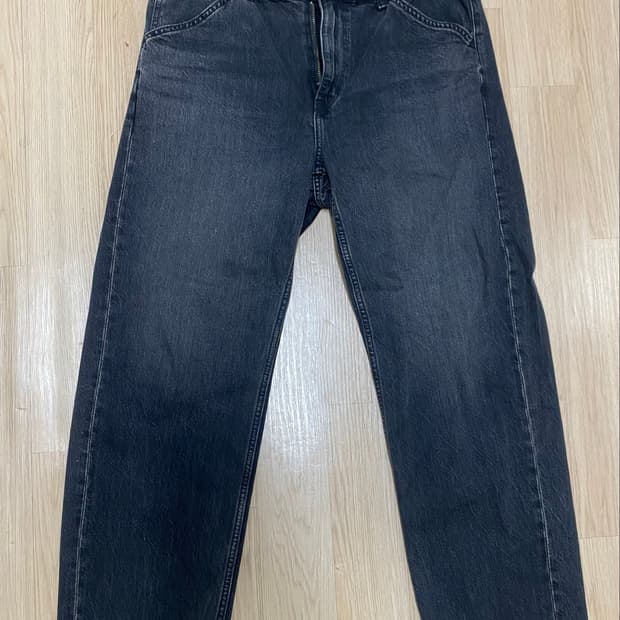 유니클로 흑청 데님 84(33cm)