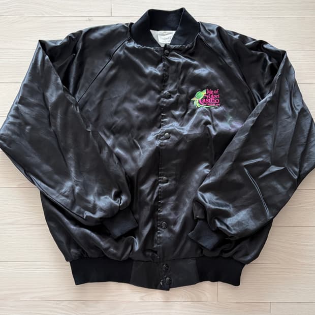 90s 아메리칸 빈티지 Casino 오피셜 굿즈 자켓 XL (USA) 