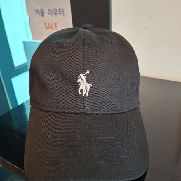 (마지막특가) 폴로 볼캡 블랙 새상품