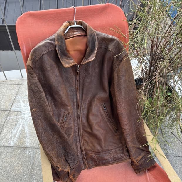 Vintage Lamb Leather Jacket